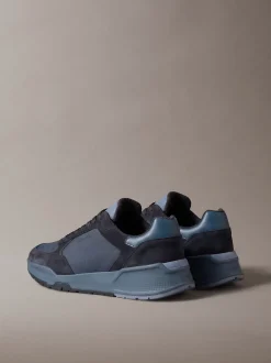 Suède chunky dadsneakers