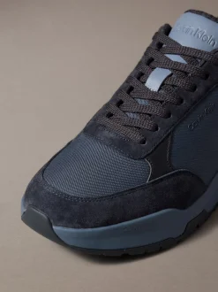 Suède chunky dadsneakers