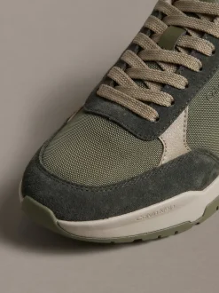 Suède chunky dadsneakers