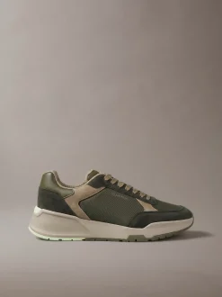 Suède chunky dadsneakers