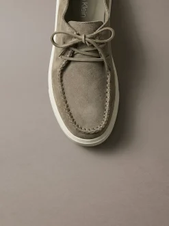 Suède hybride derbyschoenen
