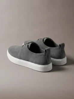 Suède hybride derbyschoenen