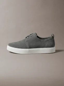 Suède hybride derbyschoenen