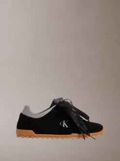 Suède organza hardloopsneakers