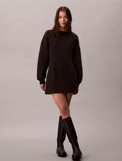 Sweatshirtjurk van badstofkatoen