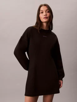 Sweatshirtjurk van badstofkatoen