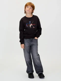 Sweatshirt met logo