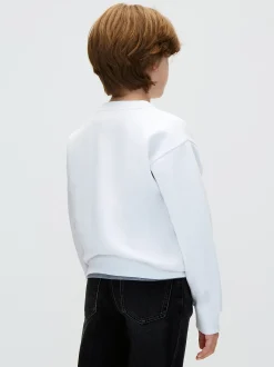 Sweatshirt met logo voor kinderen