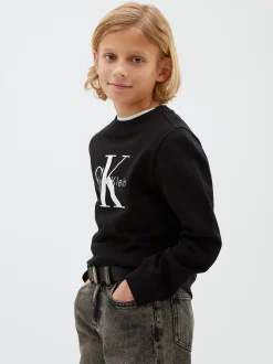 Sweatshirt met logo voor kinderen