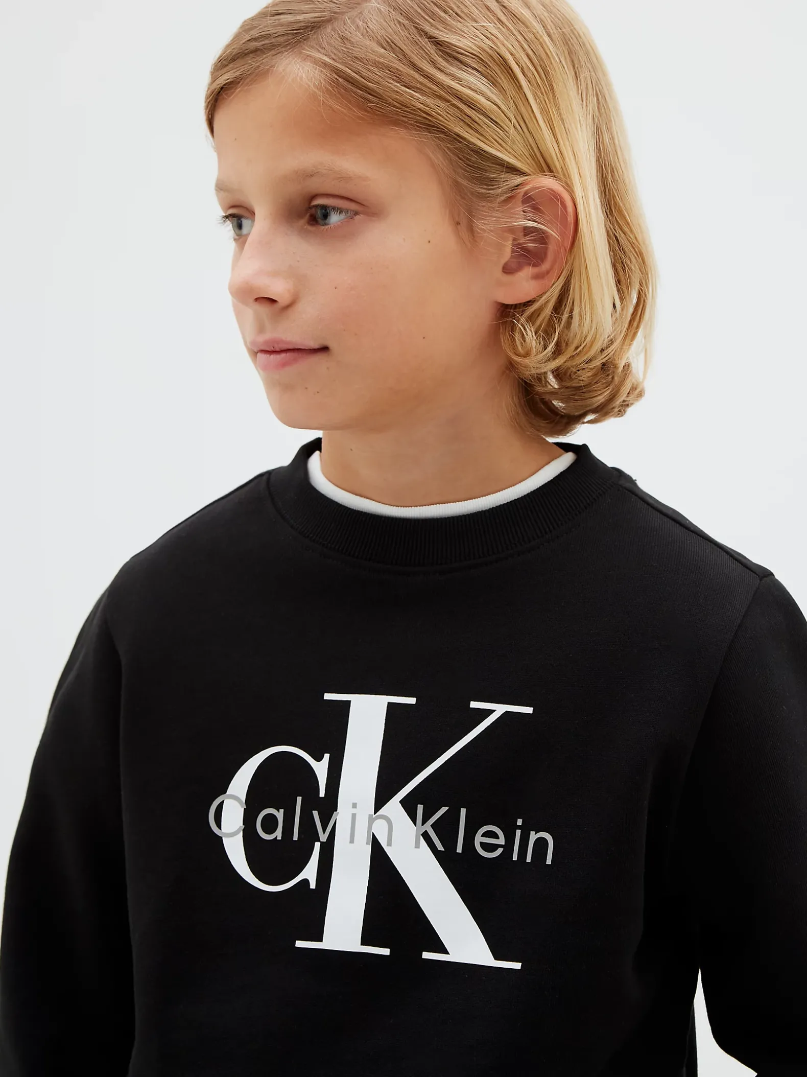 Sweatshirt met logo voor kinderen