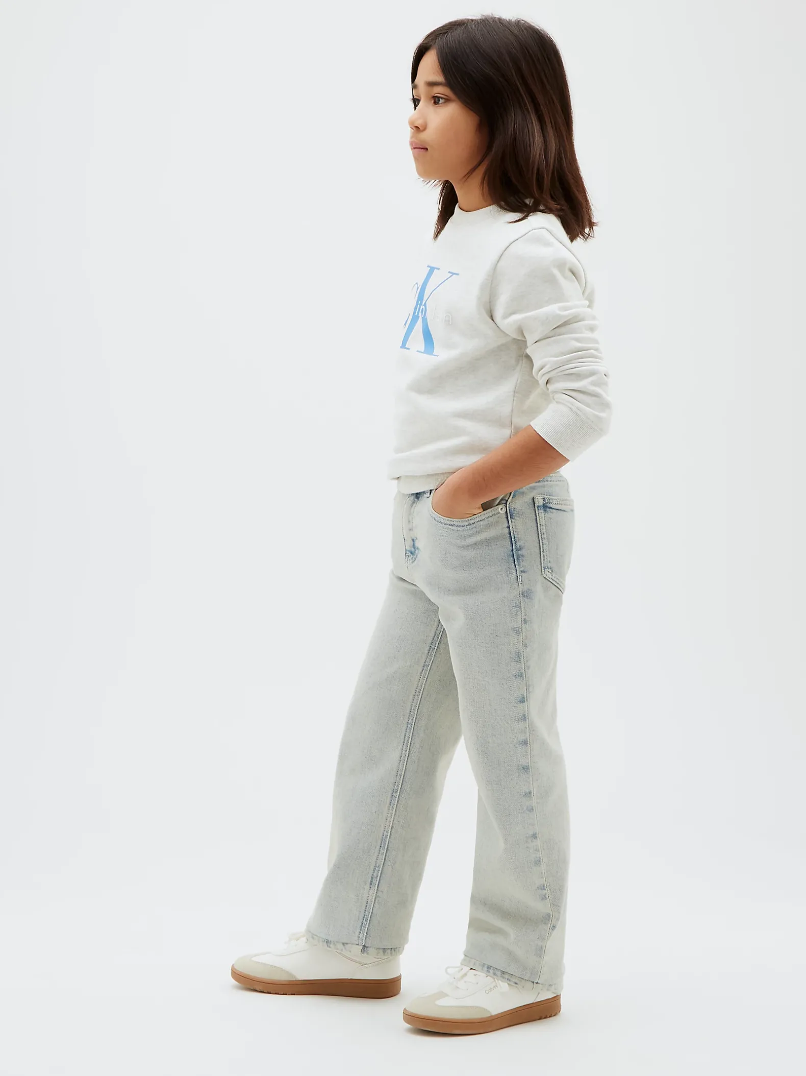 Sweatshirt met logo voor kinderen