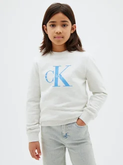Sweatshirt met logo voor kinderen