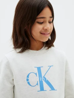 Sweatshirt met logo voor kinderen