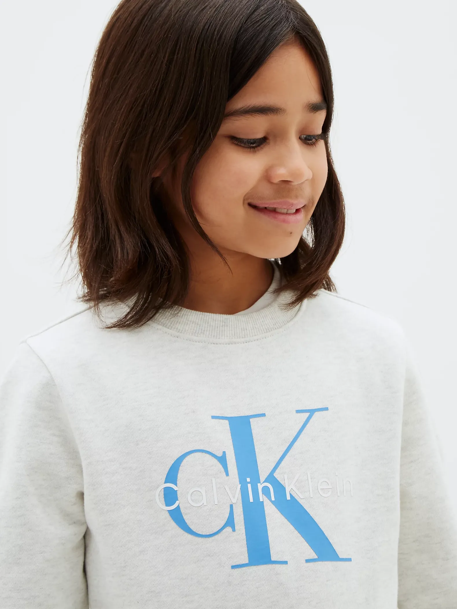 Sweatshirt met logo voor kinderen