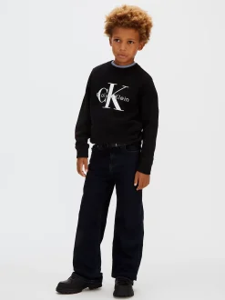 Sweatshirt met logo voor kinderen