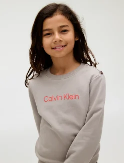 Sweatshirt met logo voor kinderen