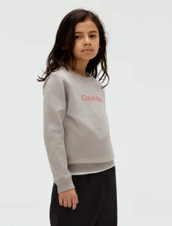 Sweatshirt met logo voor kinderen