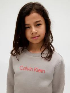 Sweatshirt met logo voor kinderen