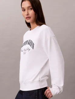 Sweatshirt met varsity-logo