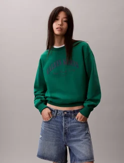 Sweatshirt met varsity-logo
