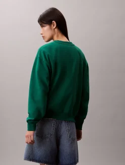 Sweatshirt met varsity-logo