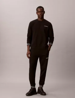 Sweatshirt van zacht badstofkatoen