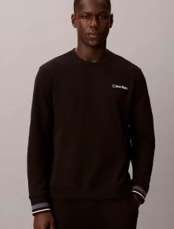 Sweatshirt van zacht badstofkatoen