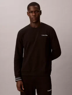 Sweatshirt van zacht badstofkatoen