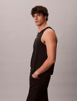 Tanktop met monogramlogo