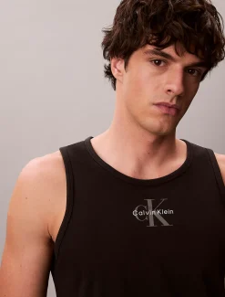 Tanktop met monogramlogo