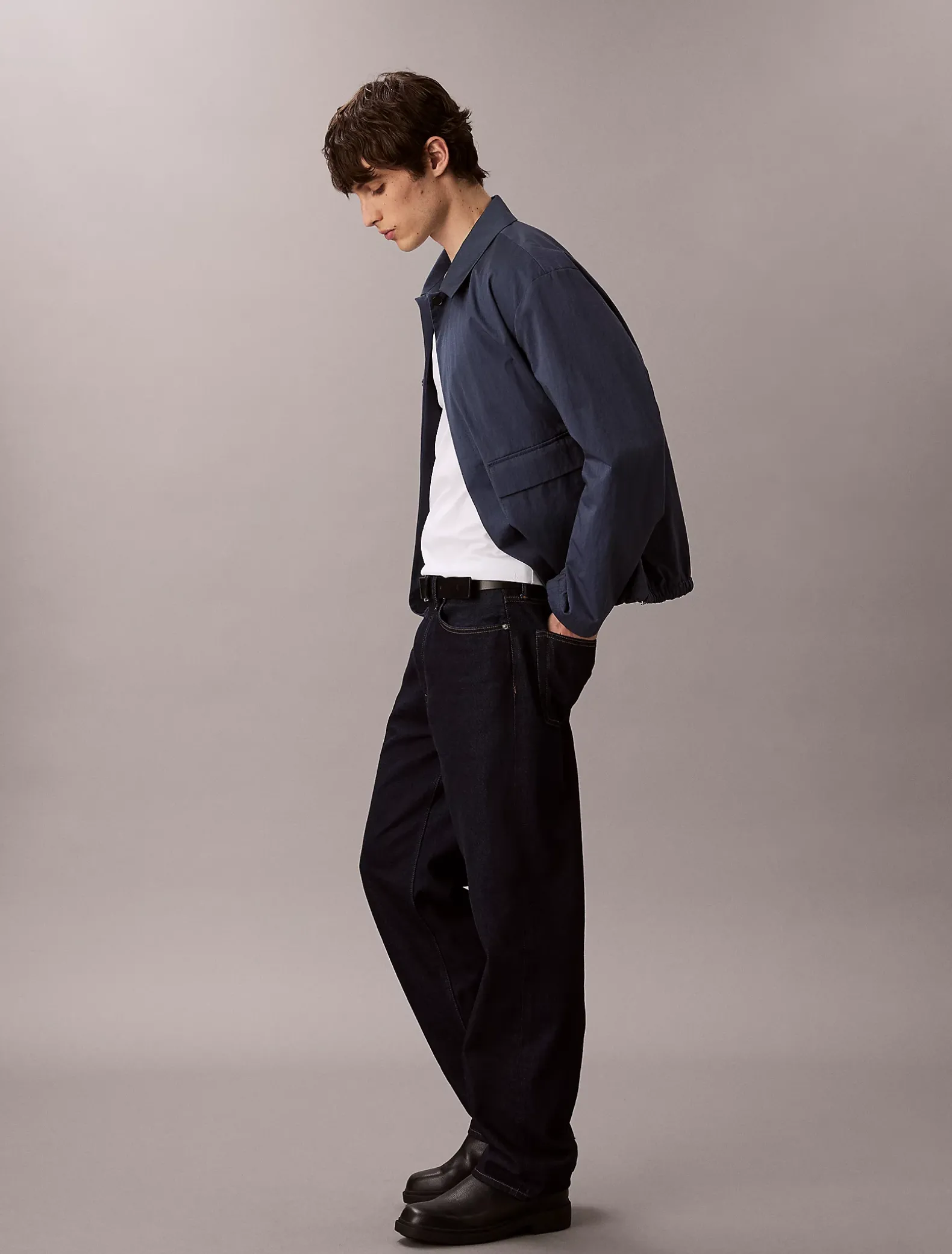 Technisch twill blousonjack