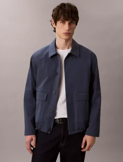 Technisch twill blousonjack