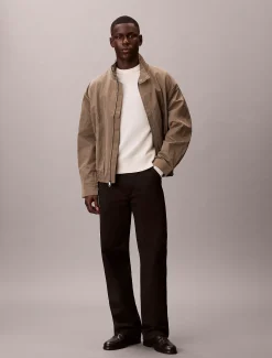 Tech relaxed blouson-jack