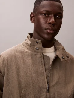 Tech relaxed blouson-jack