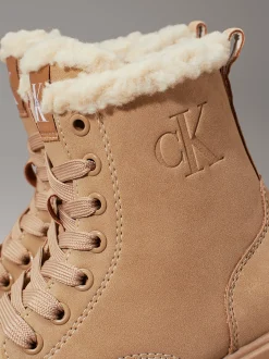 Teddy snowboots voor kinderen