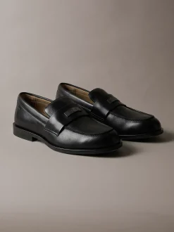 Theo - Leren penny loafers