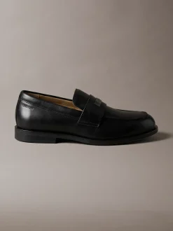 Theo - Leren penny loafers