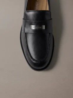 Theo - Leren penny loafers