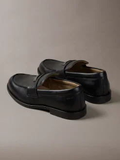 Theo - Leren penny loafers