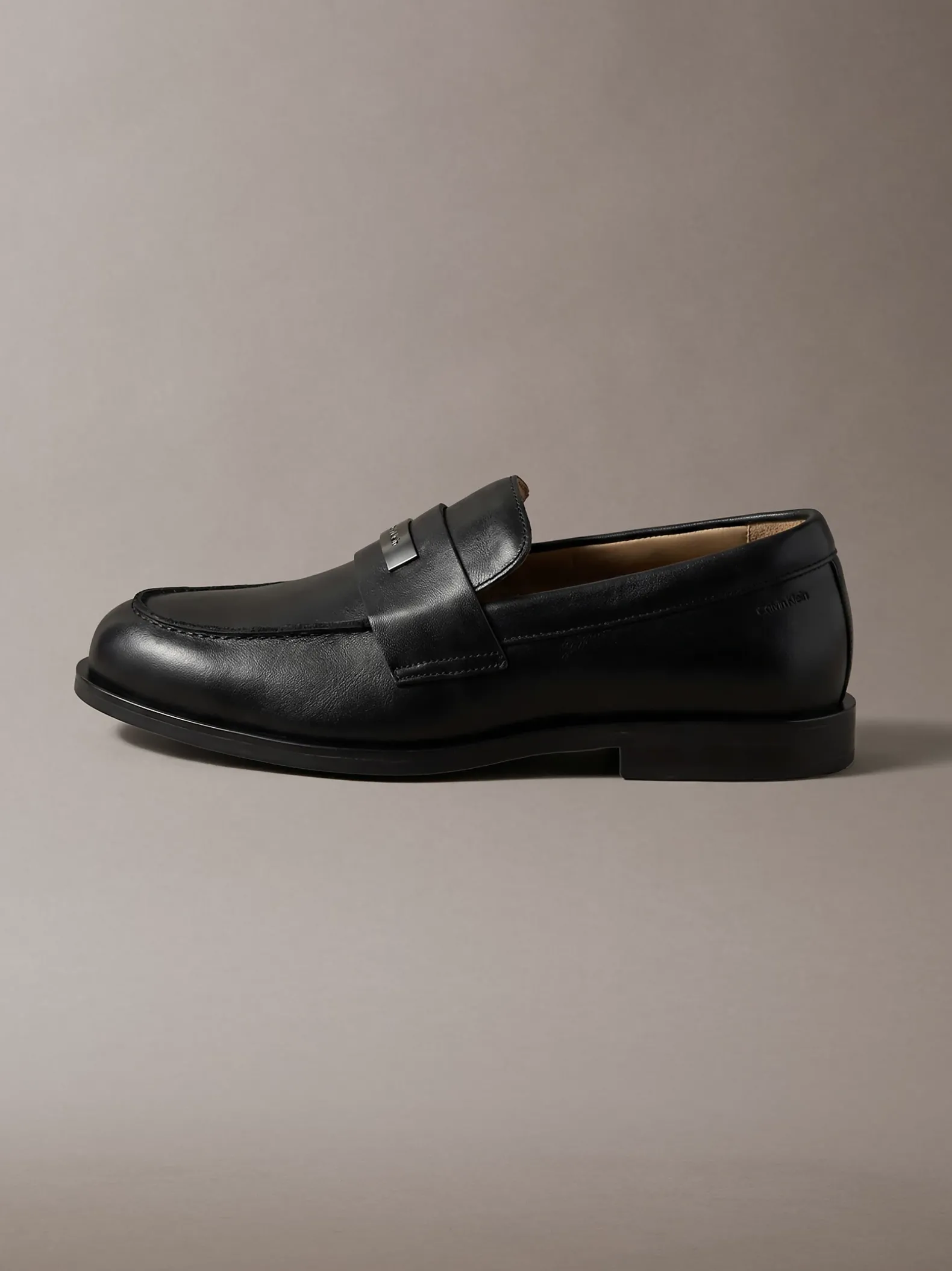 Theo - Leren penny loafers