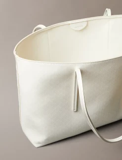 Tote bag met gecoat embleem en buidel