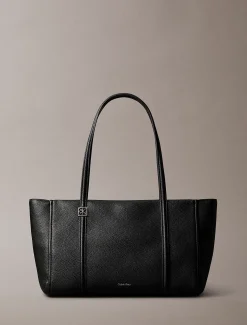 Tote bag met grof patroon