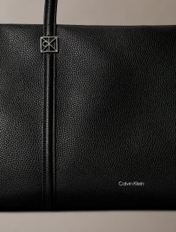 Tote bag met grof patroon