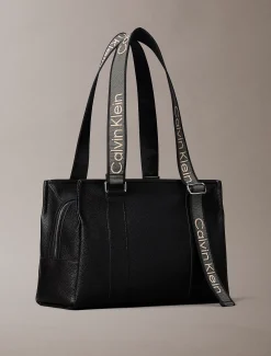 Tote bag met logoband
