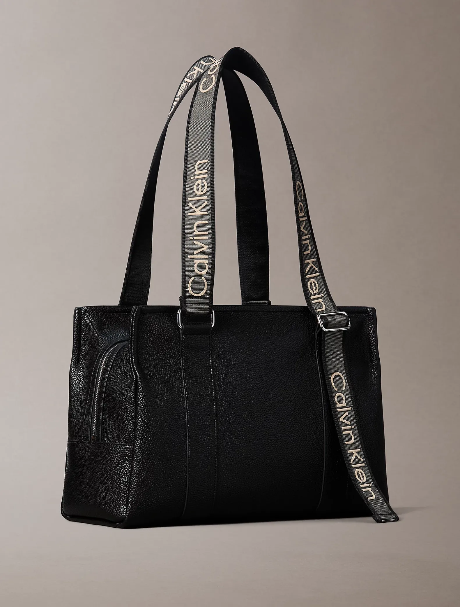 Tote bag met logoband