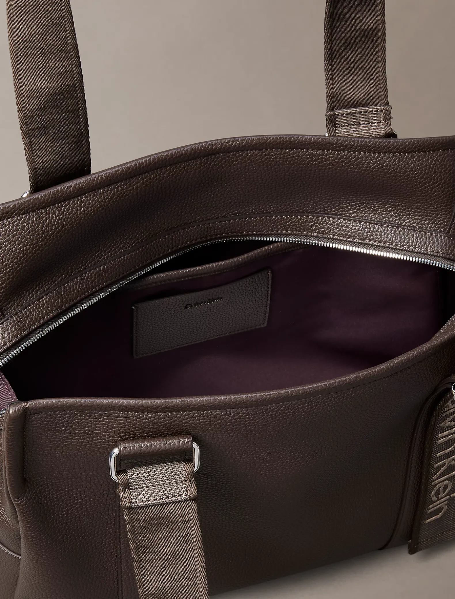 Tote bag met logoband