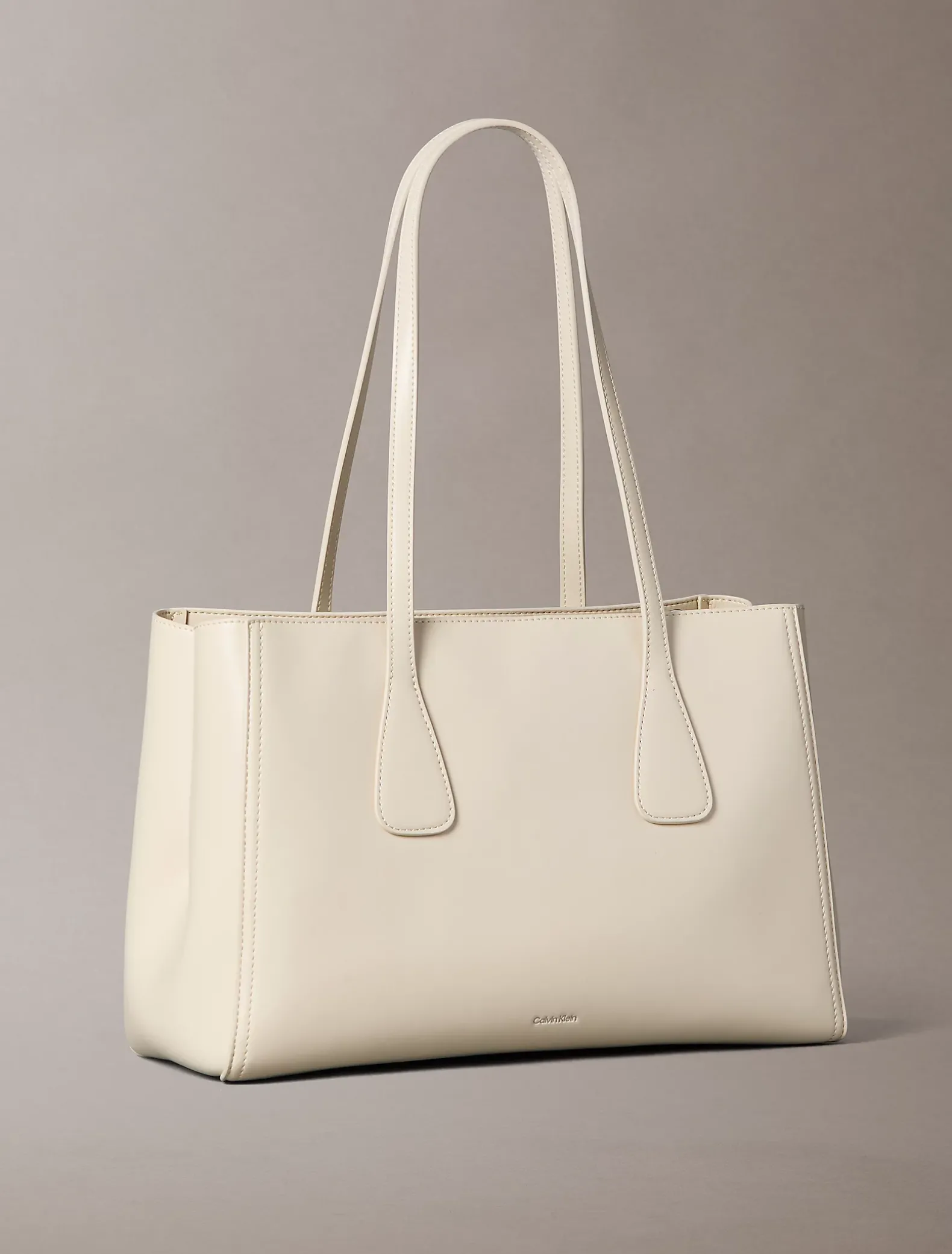 Tote bag met monogram hardware