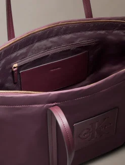 Tote bag met monologo in reliëf