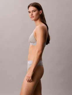 Triangel-bh - Icon Cotton Modal Stripe Rib