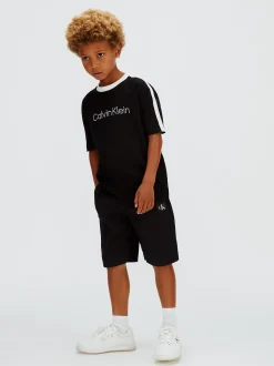 T-shirt met colourblock tape